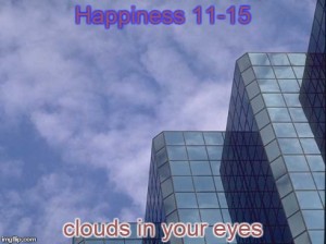 clouds in eyes meme