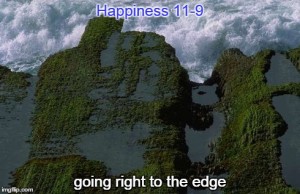going right to the edge  meme