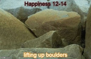 12-14-14  lifting up boulders