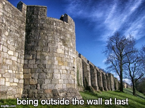 2-3 being outside the wall at last