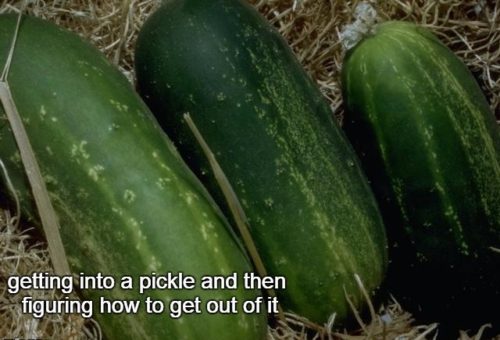 6-12 getting into a pickle and then figuring how to get out of it