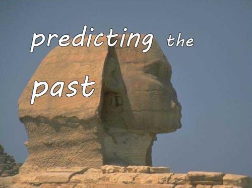 8-6 predicting the past