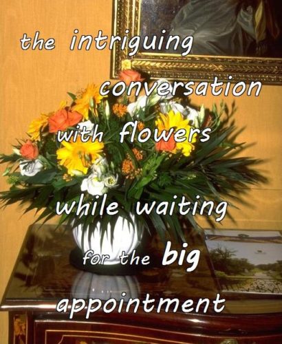 1-22 the intriguing conversation with flowers while waiting for the big appointment