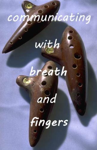 communicating with breath and fingers