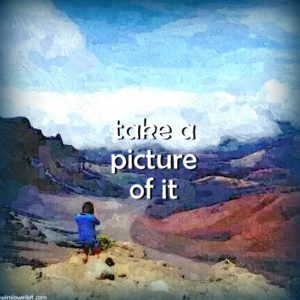 Take a picture of it