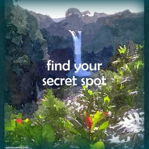 Find your secret spot