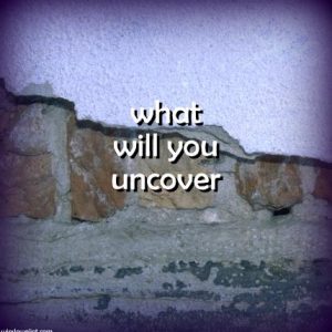 What will you uncover?