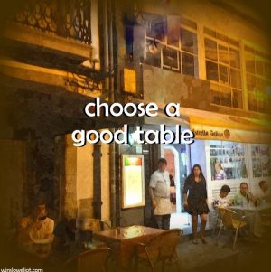 Choose a good table